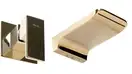 Смеситель для раковины (умывальника) REA MASON GOLD  + BOX скрытого монтажа (REA-B5150)
