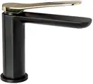 Смеситель для раковины (умывальника) REA CREEK BLACK GOLD низкий (REA-B8503)