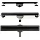 Трап для душа REA NEO SLIM PRO BLACK черный 60 см (REA-G8900)