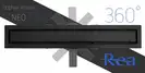 Rea Neo Pro Трап для душа 2в1, черный (REA-G8905)
