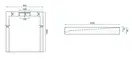 Душевой поддон REA GRAND 80X100 WHITE (REA-K4590)