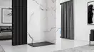 Душевой поддон REA STONE 80X100 BLACK (REA-K9756)