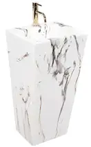 Умывальник (раковина) Rea DARIA MARBLE напольный (REA-U6678)