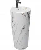 Умывальник (раковина) REA BLANKA MARBLE напольный (REA-U8704)