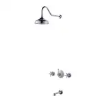 Kraus KEF-16054 Душова система, хром (KEF-16054CH)