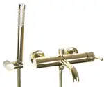 Rea Lungo Gold Змішувач для ванни та душу, золотий (REA-B6635)