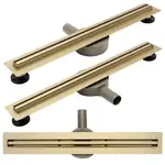 Трап для душа REA NEO SLIM PRO GOLD золотой 80 см (REA-G8015)