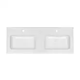Раковина Qtap Albatross 1210х467х195 White с донным клапаном QT0111FL8167GW