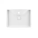 Раковина-чаша Qtap Crow 515х370х120 White с донным клапаном QT0511A064W