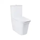 Qtap Nando Унитаз-компакт, безободковый, с сиденьем (QT12221222AW)