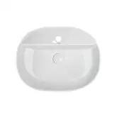 Раковина Qtap Scorpio 505x385x120 White с донным клапаном QT14112202W