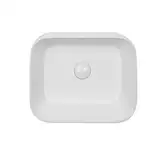 Раковина-чаша Qtap Scorpio 450х390х120 White с донным клапаном QT14112242W