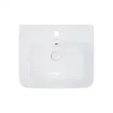 Раковина Qtap Virgo 485x410x125 White с донным клапаном QT18112258W