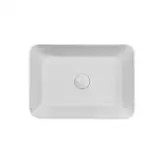 Раковина-чаша Qtap Virgo 490х350х110 White с донным клапаном QT18112261W