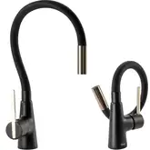 Смеситель для кухни REA ICON BLACK GOLD (REA-B5682)