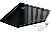 Душевой поддон REA DIAMOND 90X90 BLACK (REA-K8543)