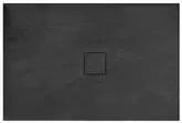 Душевой поддон REA STONE 80X100 BLACK (REA-K9756)