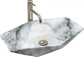 Умывальник (раковина) REA VEGAS GRANIT SHINY накладной гранит (REA-U5602)