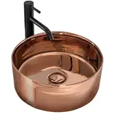 Умывальник (раковина) REA IDA ROSE GOLD накладной розовое золото (REA-U7401)