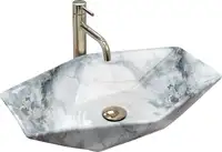 Умывальник (раковина) REA VEGAS GRANIT SHINY накладной гранит (REA-U5602)