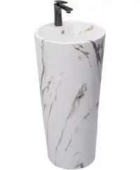 Умывальник (раковина) REA BLANKA MARBLE напольный (REA-U8704)