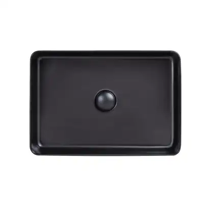 Раковина-чаша Qtap Tern 500х350х145 Matt black с донным клапаном QT1711A055MB Раковина-чаша Qtap Tern 500х350х145 Matt black с донным клапаном QT1711A055MB