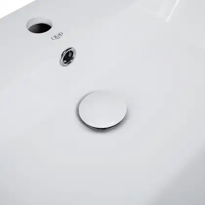 Раковина Qtap Virgo 600x420x140 White с донным клапаном QT18112253W Раковина Qtap Virgo 600x420x140 White с донным клапаном QT18112253W
