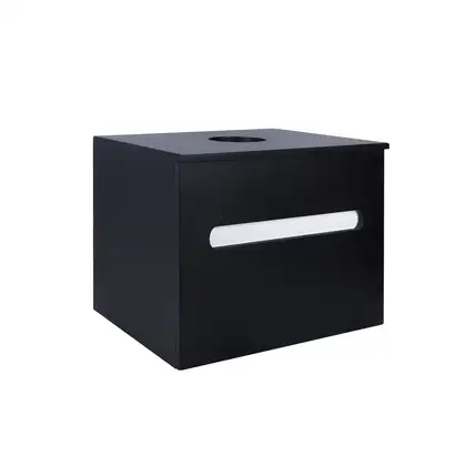 Тумба подвесная Qtap Virgo 600х476х469 Black/White со столешницей QT1879TPА602BW Тумба подвесная Qtap Virgo 600х476х469 Black/White со столешницей QT1879TPА602BW