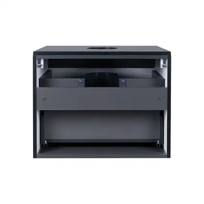 Тумба подвесная Qtap Virgo 600х476х469 Black/White со столешницей QT1879TPА602BW Тумба подвесная Qtap Virgo 600х476х469 Black/White со столешницей QT1879TPА602BW