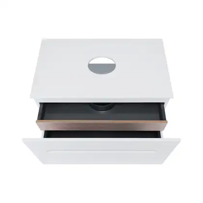 Тумба подвесная Qtap Virgo 800х476х469 White/Whitish oak со столешницей QT1879TPА801WWO Тумба подвесная Qtap Virgo 800х476х469 White/Whitish oak со столешницей QT1879TPА801WWO