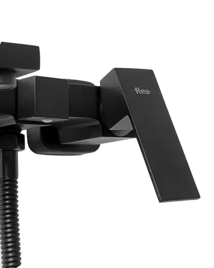 Rea Fenix Змішувач для ванни та душу, чорний (REA-B3310) Rea Fenix Змішувач для ванни та душу, чорний (REA-B3310)