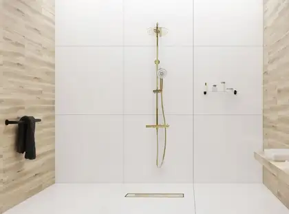 Трап для душа REA PURE NEO GOLD PRO 60 см (REA-G8009) Трап для душа REA PURE NEO GOLD PRO 60 см (REA-G8009)