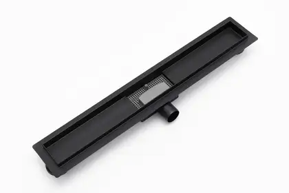 Трап для душа REA GREEK BLACK MATT 50 см (REA-G8600) Трап для душа REA GREEK BLACK MATT 50 см (REA-G8600)