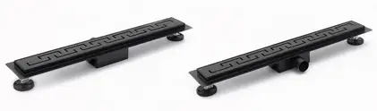 Трап для душа REA GREEK BLACK MATT 50 см (REA-G8600) Трап для душа REA GREEK BLACK MATT 50 см (REA-G8600)