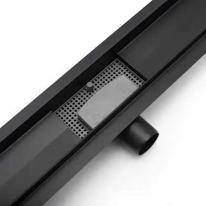 Трап для душа REA GREEK BLACK MATT 50 см (REA-G8600) Трап для душа REA GREEK BLACK MATT 50 см (REA-G8600)
