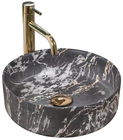 Умывальник (раковина) REA SAMI MARBLE APOGEO MAT накладной (REA-U5608)