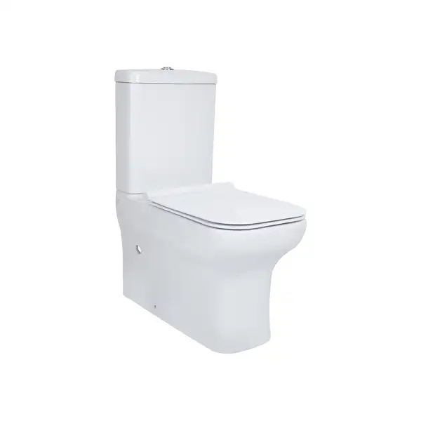 Унитаз-компакт Qtap Cardinal безободковый с сиденьем Soft-close QT0422C666PW Унитаз-компакт Qtap Cardinal безободковый с сиденьем Soft-close QT0422C666PW