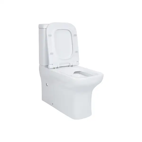 Унитаз-компакт Qtap Cardinal безободковый с сиденьем Soft-close QT0422C666PW Унитаз-компакт Qtap Cardinal безободковый с сиденьем Soft-close QT0422C666PW