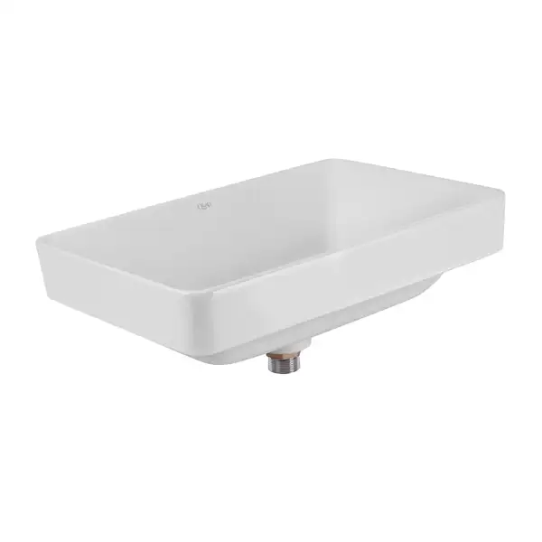 Раковина Qtap Crow 500x350x180 White с донным клапаном QT0511L582W Раковина Qtap Crow 500x350x180 White с донным клапаном QT0511L582W