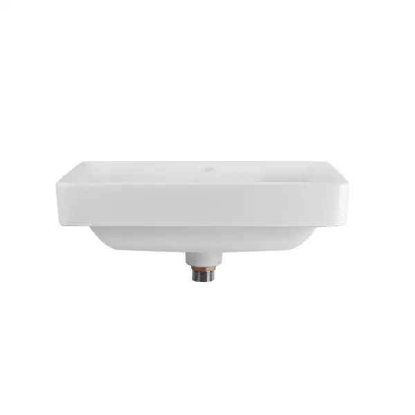 Раковина Qtap Crow 500x350x180 White с донным клапаном QT0511L582W Раковина Qtap Crow 500x350x180 White с донным клапаном QT0511L582W