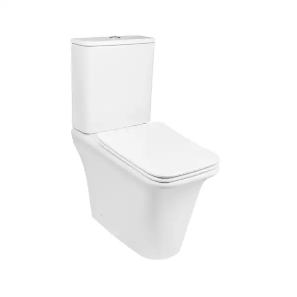 Унитаз-компакт Qtap Kalao безободковый с сиденьем Soft-close QT08221213AW (QT08221213A W)