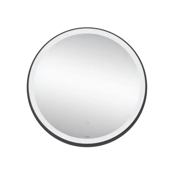 Зеркало Qtap Robin R600 Black с LED-подсветкой и антизапотеванием QT13786501B Зеркало Qtap Robin R600 Black с LED-подсветкой и антизапотеванием QT13786501B