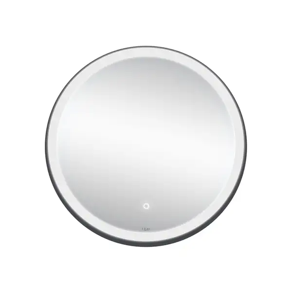 Зеркало Qtap Robin R600 Black с LED-подсветкой и антизапотеванием QT13786501B Зеркало Qtap Robin R600 Black с LED-подсветкой и антизапотеванием QT13786501B