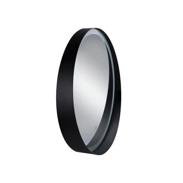 Зеркало Qtap Robin R600 Black с LED-подсветкой и антизапотеванием QT13786501B Зеркало Qtap Robin R600 Black с LED-подсветкой и антизапотеванием QT13786501B