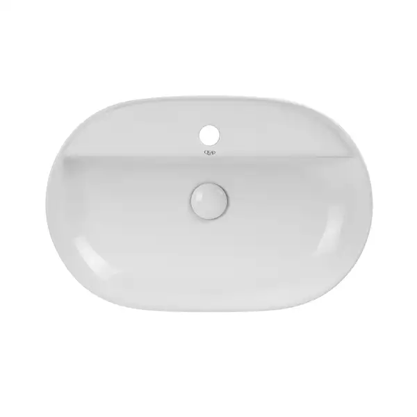 Раковина Qtap Scorpio 610x400x120 White с донным клапаном QT14112203W Раковина Qtap Scorpio 610x400x120 White с донным клапаном QT14112203W
