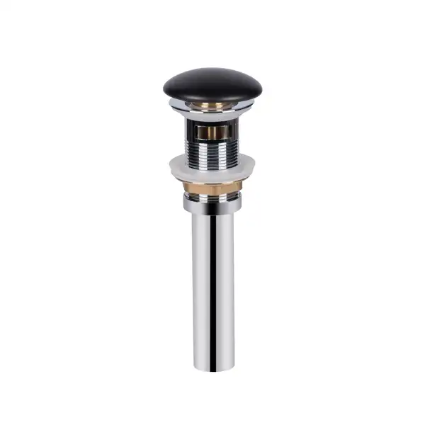 Раковина Qtap Scorpio 400x400x140 Matt black с донным клапаном QT14113018BMBMB