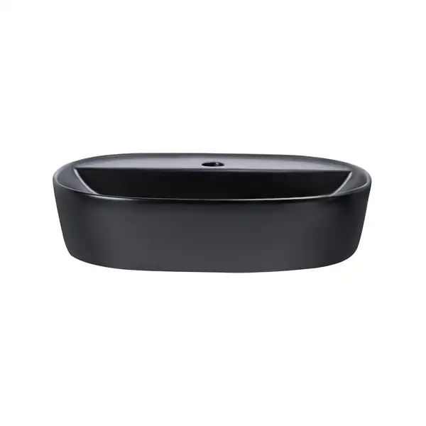 Раковина Qtap Scorpio 505х385х120 Matt black QT142202MBMB