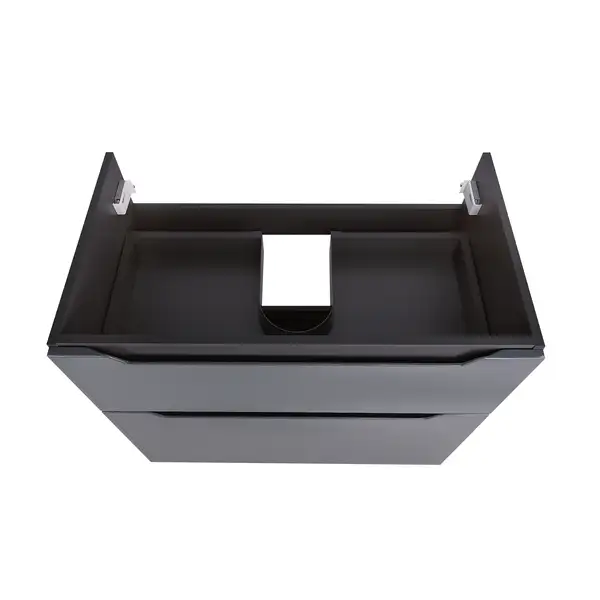 Комплект Qtap Albatross 810х825х460 Graphite тумба напольная + раковина врезная QT1471TNВ8023080CG Комплект Qtap Albatross 810х825х460 Graphite тумба напольная + раковина врезная QT1471TNВ8023080CG