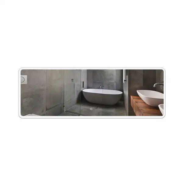 Зеркало Qtap Tern 1400х500 с LED-подсветкой QT1778142750140W Зеркало Qtap Tern 1400х500 с LED-подсветкой QT1778142750140W