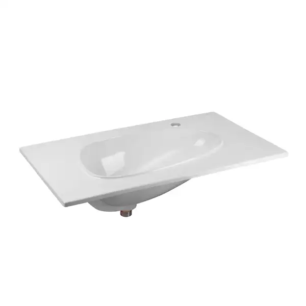 Раковина Qtap Virgo 800х480х167 White с донным клапаном QT1811FL8128BRW Раковина Qtap Virgo 800х480х167 White с донным клапаном QT1811FL8128BRW